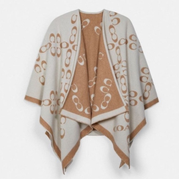 COACH Poncho - Picture 1 of 5